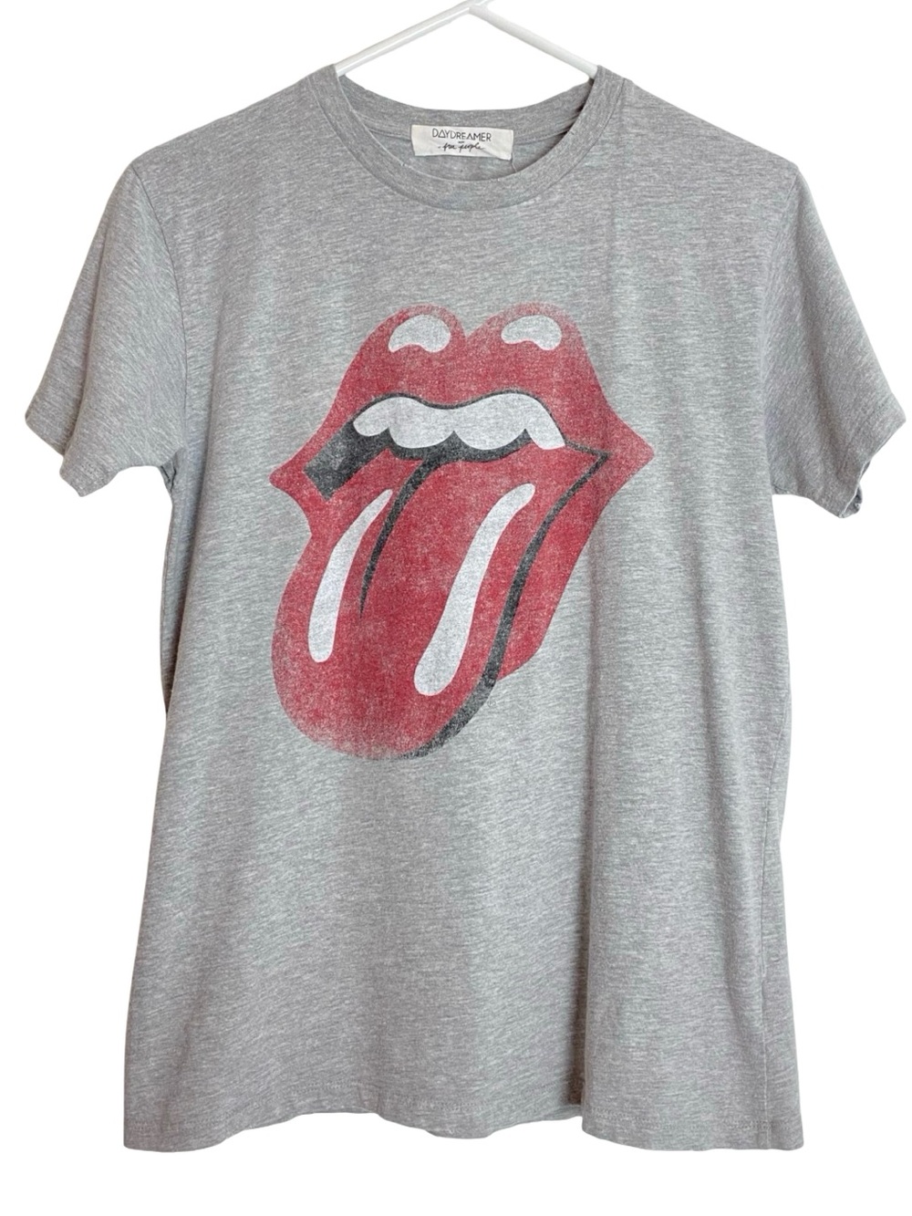Free People Daydreamer The Rolling Stones Band Tee Tshirt Womens Size Small USA